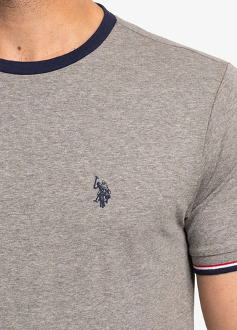 Сіра футболка U.S. Polo Assn.