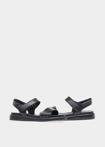 Черные босоножки Marco Tozzi на липучке