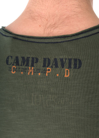 Зеленая футболка Camp David
