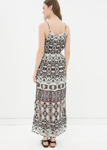 Комбинированное кэжуал платье KOTON с орнаментом
