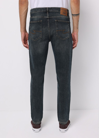 Темно-синие демисезонные зауженные джинсы Colin's