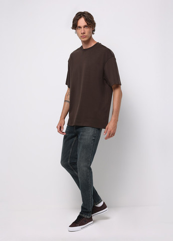 Темно-синие демисезонные зауженные джинсы Colin's