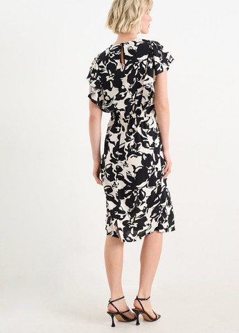 Комбінована кежуал сукня C&A з квітковим принтом