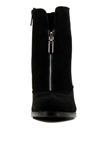 Осенние ботинки SND с молнией из натуральной замши