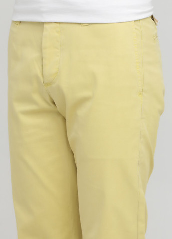 Желтые кэжуал демисезонные чиносы брюки Dockers
