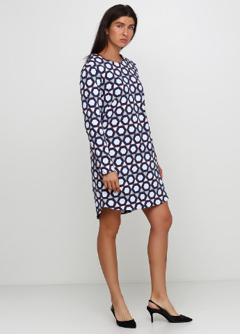 Синя кежуал сукня без підкладу H&M з геометричним візерунком