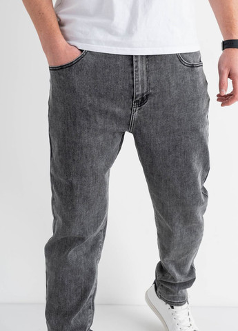 Серые демисезонные прямые джинсы Ager