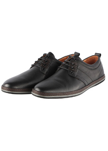 Черные мужские туфли 196268 Buts на шнурках