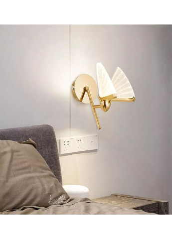 Бра настінне LED WCA-02-k Золото 24х15х28 см. Sunnysky (253543510)