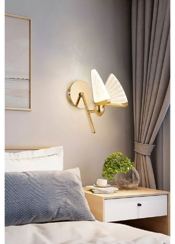 Бра настінне LED WCA-02-k Золото 24х15х28 см. Sunnysky (253543510)