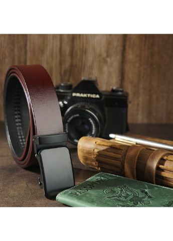 Чоловічий шкіряний ремінь 115х3,4 см Vintage (252412953)