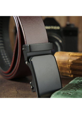 Чоловічий шкіряний ремінь 115х3,4 см Vintage (252412953)