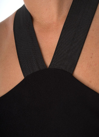 Чорна вечірня плаття, сукня Miss Miss однотонна