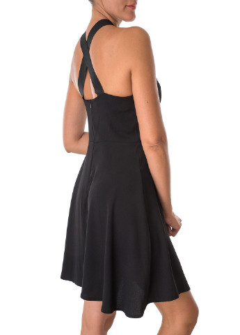 Чорна вечірня плаття, сукня Miss Miss однотонна