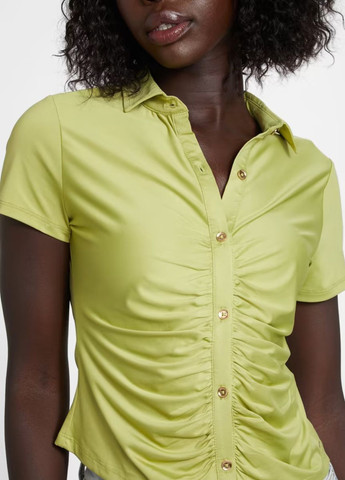 Зеленая летняя блуза Guess