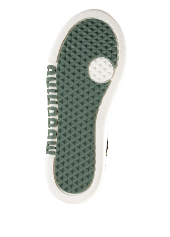 Зеленые демисезонные кроссовки Moschino