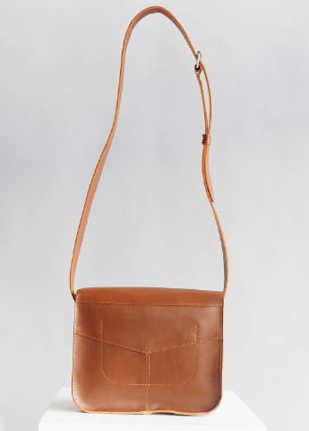 Женская сумка через плечо арт. 633 ручной работы из натуральной полуматовой кожи цвета хаки Boorbon (255406967)