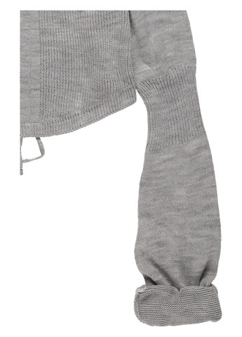 Серый демисезонный свитер PrettyLittleThing