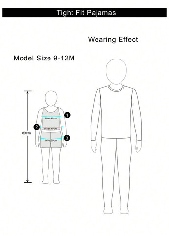Комбинированная всесезон пижама (лонгслив, брюки) лонгслив + брюки SHEIN