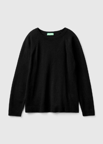 Черный демисезонный джемпер джемпер United Colors of Benetton