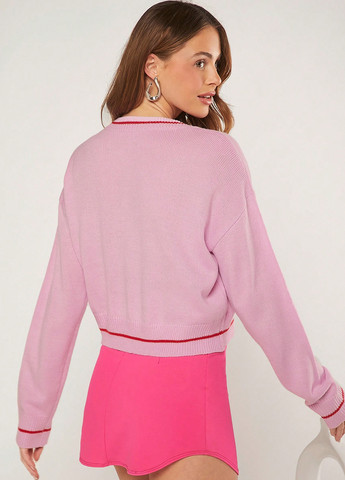 Рожевий демісезонний джемпер джемпер SHEIN