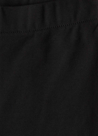 Черные демисезонные леггинсы H&M