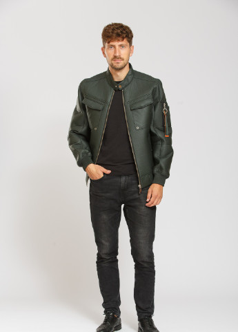 Темно-серая демисезонная куртка антрацит Cvk brand