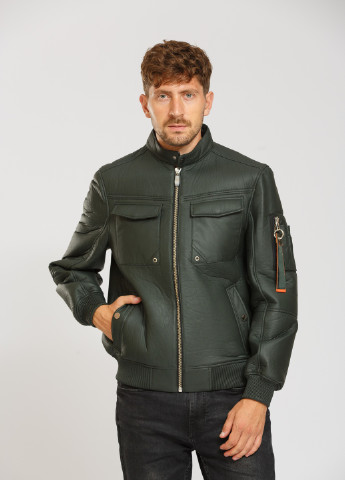 Темно-серая демисезонная куртка антрацит Cvk brand