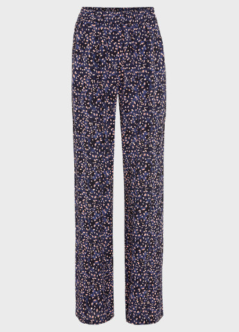 Темно-синие кэжуал демисезонные прямые брюки Mexx