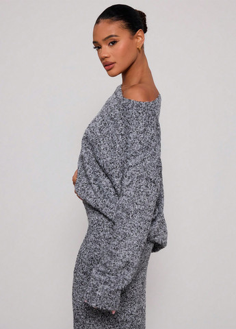 Сірий зимовий джемпер джемпер SHEIN