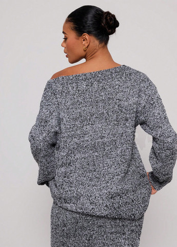 Сірий зимовий джемпер джемпер SHEIN