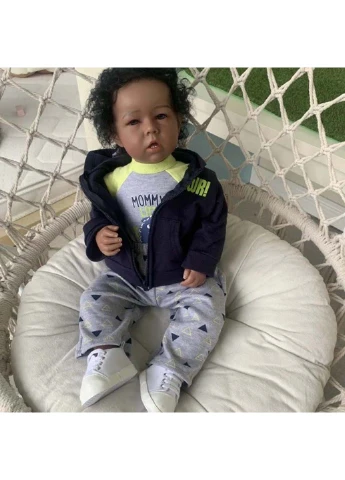 Лялька Reborn Doll мальчик Давид 50 см (253710719)