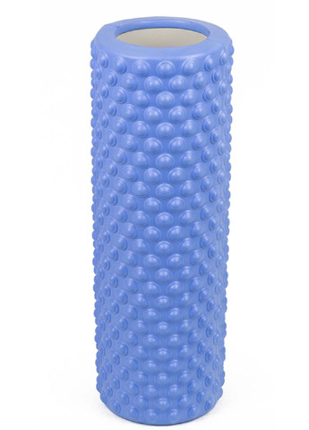 Масажний ролик Grid Roller Light 33 см блакитний (ролер, валик, циліндр для йоги, пілатесу і масажу) EasyFit (237657462)