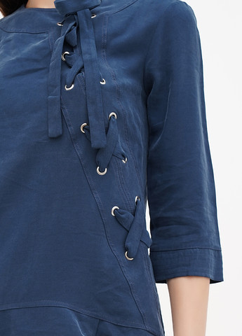 Морської хвилі кежуал сукня кльош Sassofono однотонна