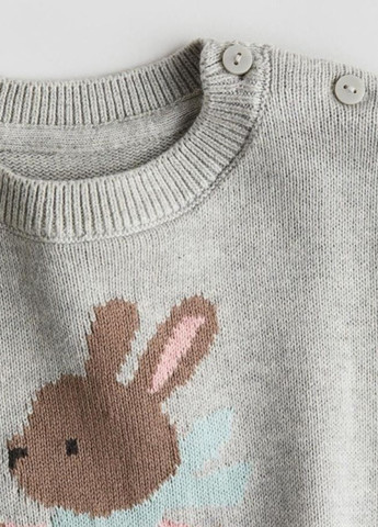 Серый демисезонный джемпер джемпер H&M