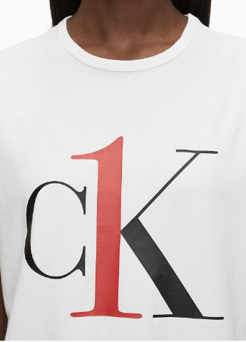 Біла всесезон футболка Calvin Klein