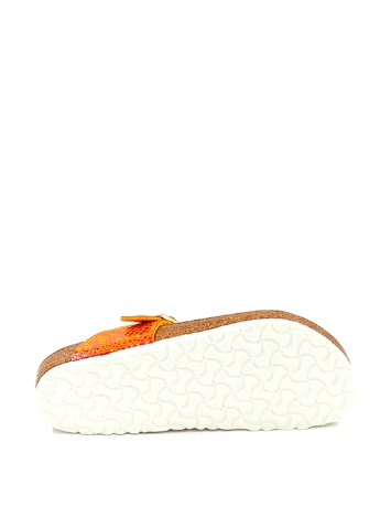 Оранжевые кэжуал вьетнамки Birkenstock