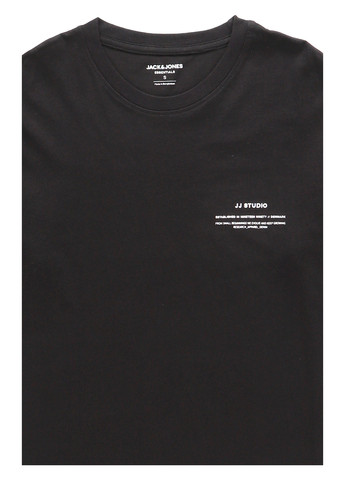 Чорна футболка Jack & Jones