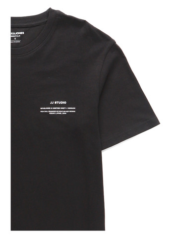Чорна футболка Jack & Jones