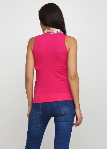 Розовая женская футболка-поло Itaka с рисунком