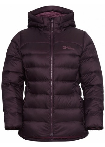 Фіолетовий зимній Пуховик Jack Wolfskin