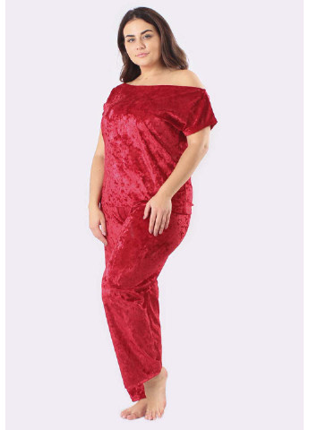 Красная всесезон пижама Ghazel