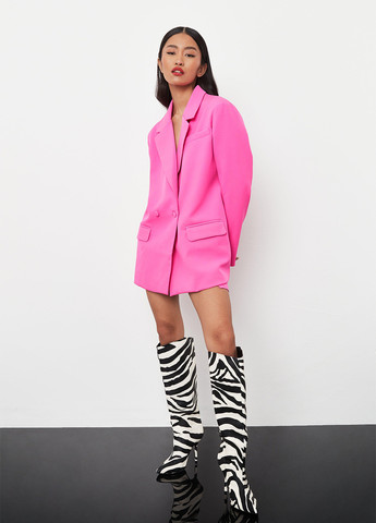 Розовый женский жакет Missguided однотонный - всесезон