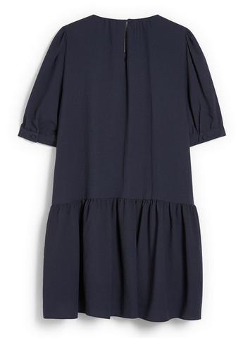 Темно-синее кэжуал платье оверсайз C&A однотонное