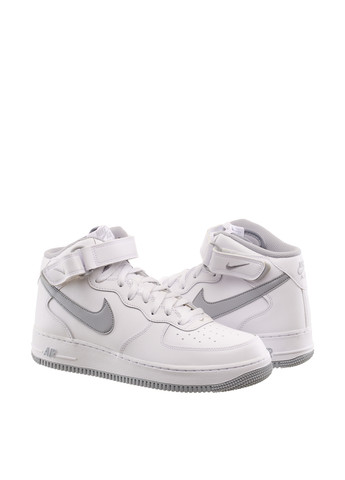 Белые демисезонные кроссовки dv0806-100_2024 Nike Air Force 1 Mid '07