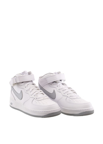 Белые демисезонные кроссовки dv0806-100 Nike Air Force 1 Mid '07