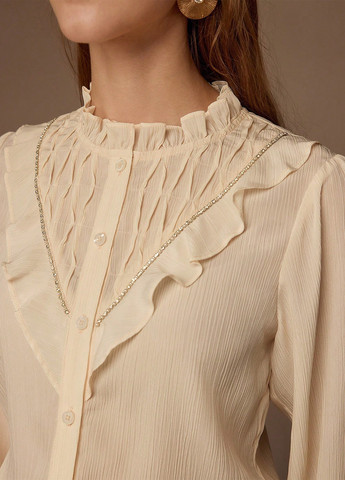 Пудрова блуза SHEIN