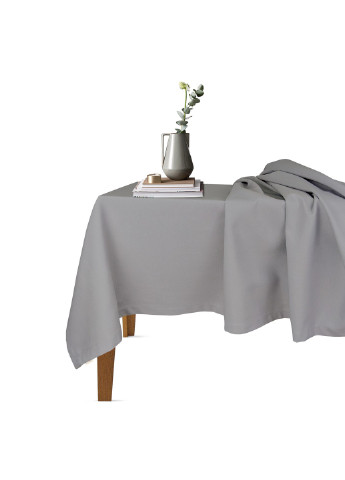 Столовий набір для сервірування столу скатертина GreyDark 140х180 і серветки тканинні Olive 35х35 - 4 шт (4822052073940) Cosas (252506535)