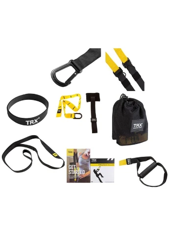 Петли TRX PRO Pack-3 2019 подвесные тренировочные для функционального тренинга (обрезиненные ручки) EasyFit (241229828)