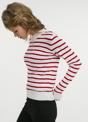 Красный демисезонный свитер джемпер befree